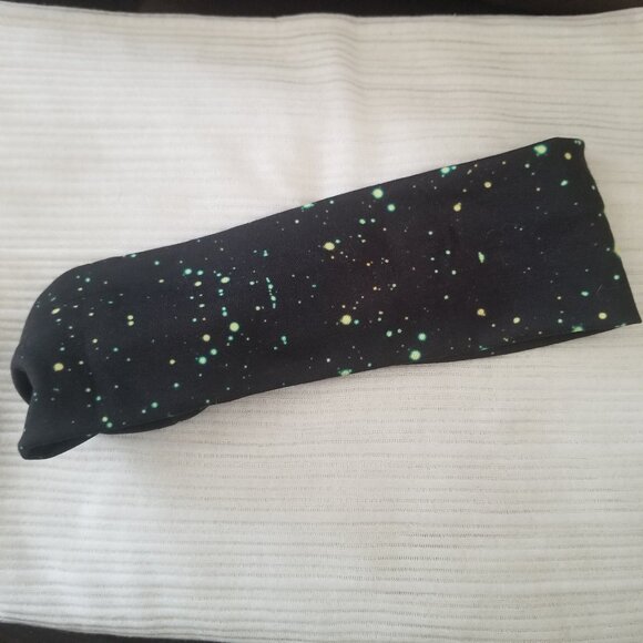 Fablebands Black Galaxy Headband Twist Knot Front Stars Space - Picture 4 of 4